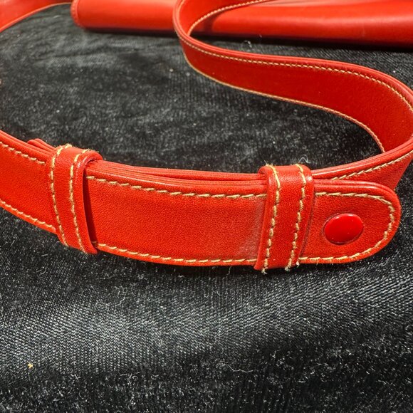 NEW Vintage Gianni Versace Genuine Leather Messenger Bag - Picture 13 of 14